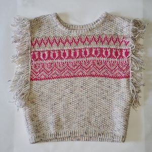Sleeveless sweater